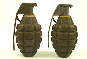 Schoolgirl brings hand grenade to class