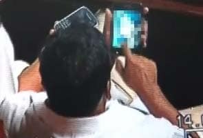 How TV cameras captured Karnataka ministers watching porn