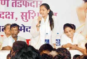 'Let me vote for my bahu, before you extern me' 'Let me vote for my bahu, before you extern me'