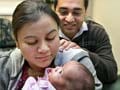 Jaya, 15 minutes old, gets pacemaker in US