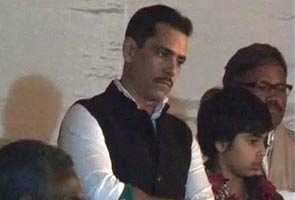 Robert Vadra, daughter campaign in UP