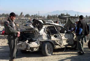 Suicide car bomber hits Afghan airport; 9 killed