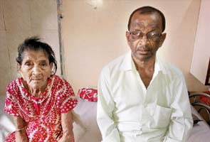 90-year-old living at railway station collected by son