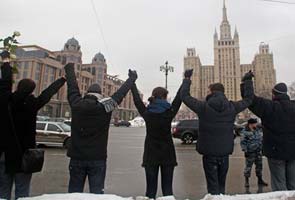 Russia police break up anti-Putin rallies outside Moscow 