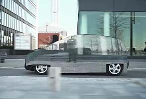 The 'invisible' car from Mercedes