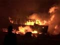 Fire destroys bus depot in Kolkata