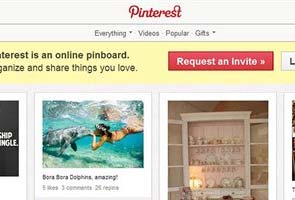 Interest spikes in Pinterest, notably from women