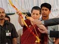 Sonia Gandhi returns to India after medical checkup