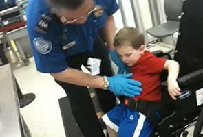Watch: Video showing TSA pat-down of toddler in wheelchair 