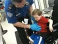 Watch: Video showing TSA pat-down of toddler in wheelchair