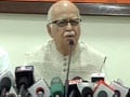 Advani praises poll panel head for Jharkhand Rajya Sabha poll decision