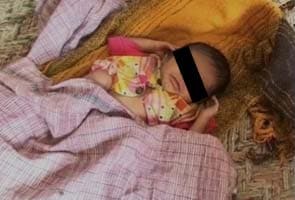 Baby girl found abandoned at Haryana bus stop 