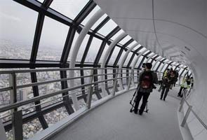 World's second tallest tower in Japan shows off views