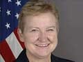 US ambassador-designate Nancy Powell arrives in India
