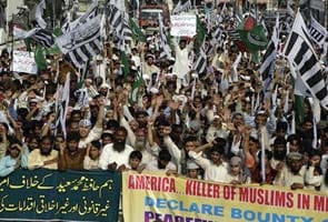 Hafiz Saeed's supporters rally against US bounty