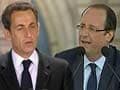 French presidential candidates Sarkozy, Hollande face off