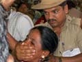 Woman beaten by cops after trying to disrupt Sonia Gandhi's rally in Karnataka