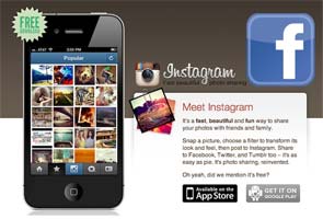 Facebook buying photo-share app Instagram for $1 billion