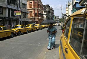 Taxi strike hits city's commuters