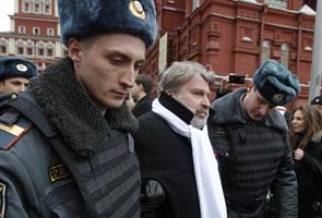 Moscow police detain 55 protesters near Red Square 