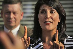 Nikki Haley's twin controversies, courtesy Time and Twitter