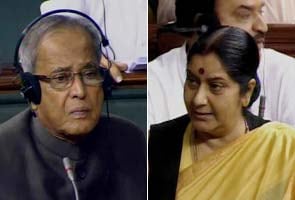 BJP will not support Pranab Mukherjee for President: Sushma Swaraj BJP will not support Pranab Mukherjee for President: Sushma Swaraj