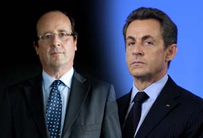 Sarkozy trails Hollande; both set to advance to French runoff 