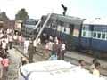 Andhra train accident: Kiran Kumar Reddy visits accident site