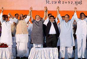 At BJP's Mumbai meet, Narendra Modi was the showstopper