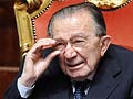 Italy's former premier Giulio Andreotti hospitalised