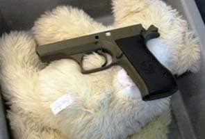 Gun parts found in stuffed animals at airport