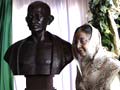 President Patil unveils new statue of Mahatma Gandhi in South Africa