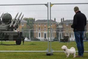 Olympics 2012: Missiles deployed in London park