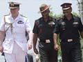 Prince Andrew visits Officers' Training Academy in Chennai