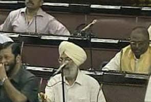Bad smell in Rajya Sabha, MPs seen holding noses
