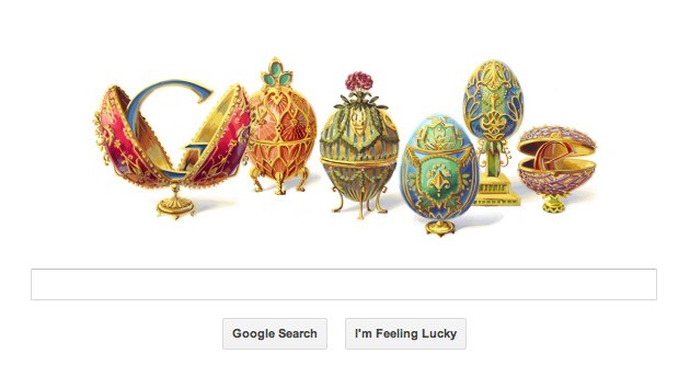 Peter Carl Faberge's birthday marked by Google doodle