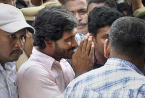 Jagan Mohan Reddy in jail, his mother on campaign trail