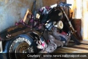 Tsunami-swept Harley in container found in Canada