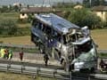 Eleven dead as overloaded bus crashes in Philippines