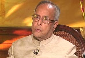 Pranab says he's not front-runner for presidential candidate