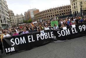 Thousands march against economic gloom in Spain
