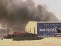 Tyre warehouse gutted in fire