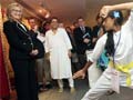 Clinton impressed by the confidence of Bihar's karate girl