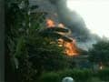 Nine die as Indonesian Air Force plane crashes into housing complex