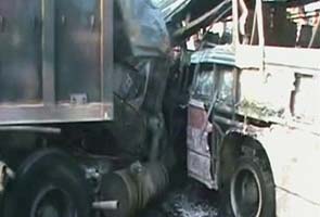 Sixteen killed, 25 injured in bus accident in Rajasthan