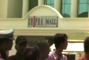 Fire breaks out in Shipra Mall