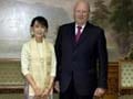 Suu Kyi accepts Nobel Peace Prize 21 years late