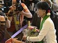 'Exhausted' Suu Kyi to visit Swiss parliament ahead of Oslo