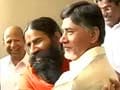 Baba Ramdev meets TDP chief Chandrababu Naidu