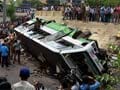 Bus falls off Chennai flyover, 30 injured